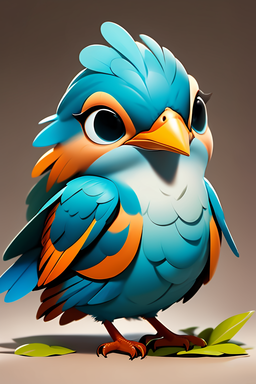 427713-2531910015-_lora_画威可爱动物园zoofun_v1.0_0.85_,masterpiece, high quality,zoofun, bird, kingfisher, cute, solo, standing, full body.png